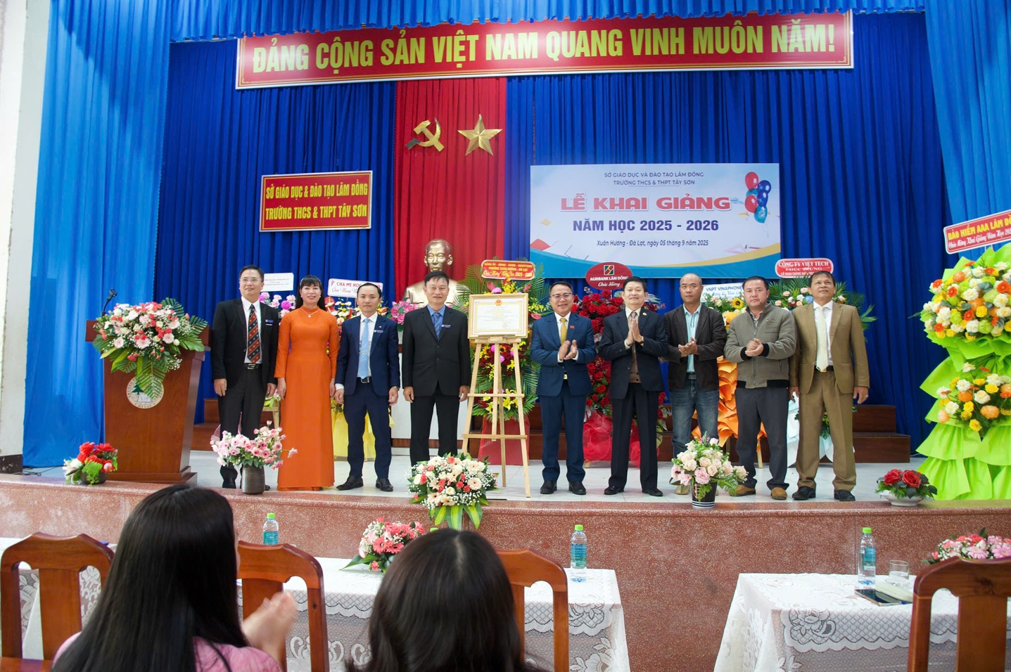 Lễ Khai Giảng Năm học 2025–2026 tại Trường THCS và THPT Tây Sơn